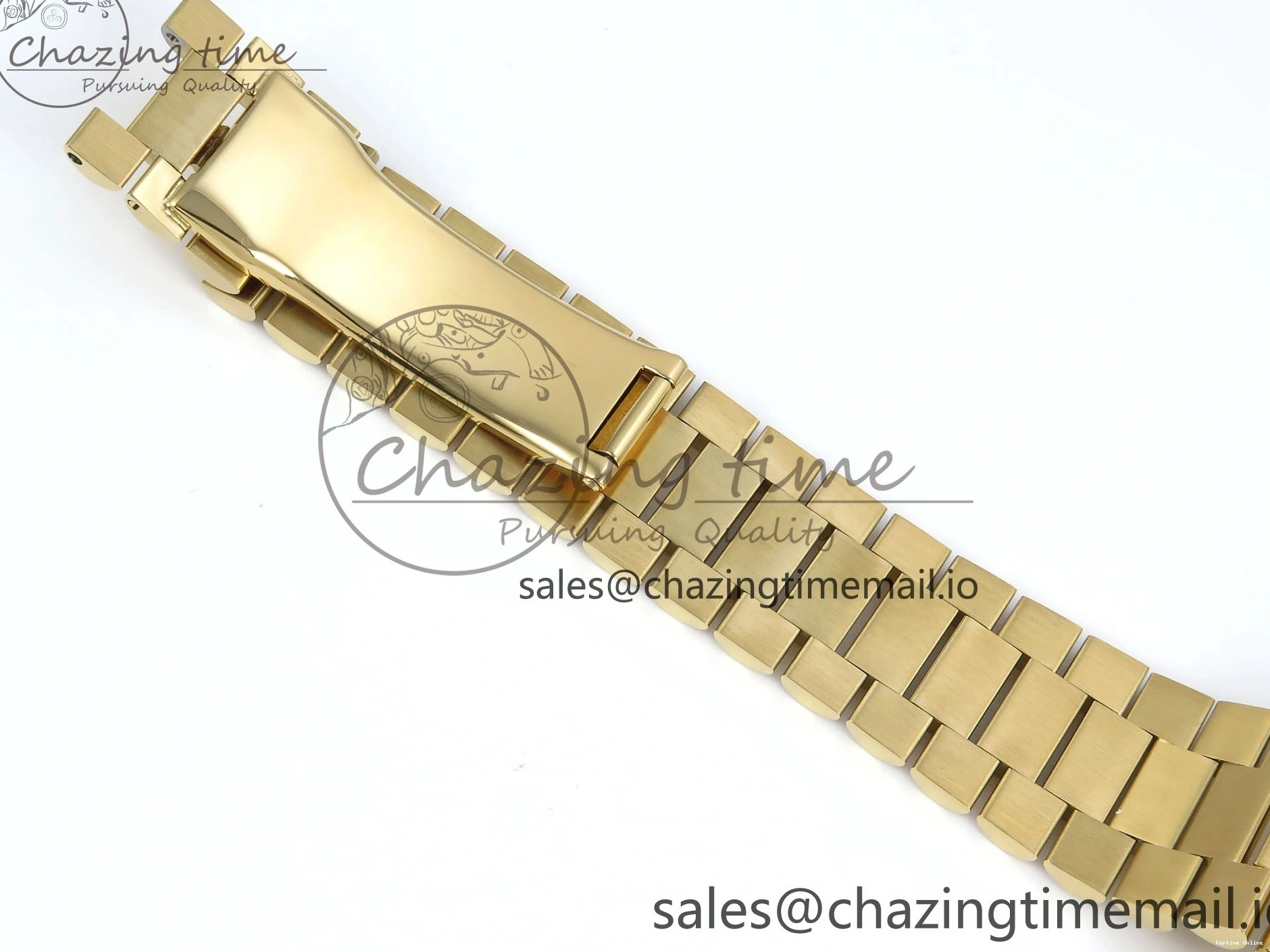 0205 DayDate 40 YG QF 1:1 Best Edition Pink Diamonds Dial Diamonds Bezel on President Bracelet A2836 V5 (Gain Weight) ZipUp 488